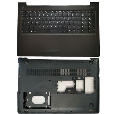 New For Lenovo ideapad 510-15 510-15ISK 510-15IKB 310-15 310-15ISK 310-15ABR US Keyboard Palmrest Upper Cover/Bottom Base Case