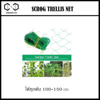 [ส่งสินค้าทุกวัน] Scrog net ตาข่ายปลูกผัก ตาข่ายไม้เลื้อย ตาข่ายไนลอน ตาข่ายทำค้างผักเลื้อย เน็ตตาข่าย ตาข่ายHDPE ตาข่ายไนล่อน Nylon net Trellis net LST