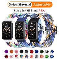 ✖✢ Adjustable Nylon Strap for Xiaomi Mi Band 7 Pro Breathable 7Pro Replacement Accessories Bracelet for Miband 7 Pro Wristband