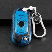 ✴ TPU Car Key Case Cover For Buick VERANO ENCORE GX GL6 2018 - 2020 For Opel Vauxhall Astra K Corsa E Protector Keychain Ring