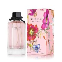 Gucci Flora by Gucci Gorgeous Gardenia Eau De Toilette 100 ml.3.4FL Oz. (กล่องซิล ทางร้านมีนโยบายจำหน่ายแต่ของแท้เท่านั้น)