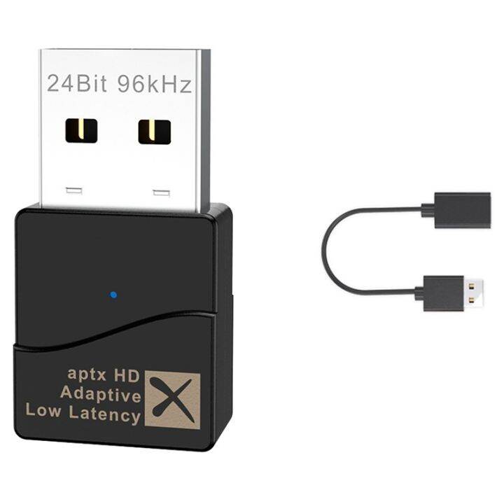 APTX Adptive Bluetooth Transmitter, USB Bluetooth 5.2 Audio Transmitter