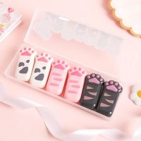 6pcs/set Mini Cute Cat Claw Correction Tape 36m Length Creative Alteration Tape Student Stationery Correction Liquid Pens