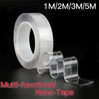 ✷☎ 1M/2M/3M/5M Transparent Nano-Tape Washable Reusable Double-Sided Tape Adhesive Nano Traceless Sticker Removable Universal Glue