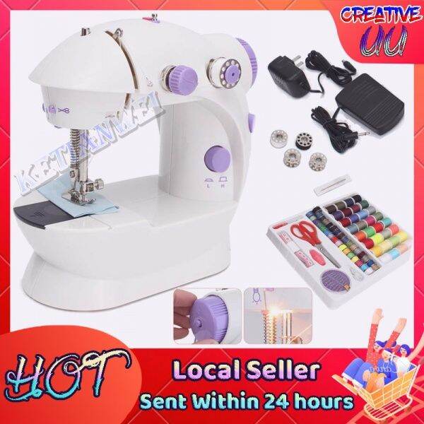 【Ketianwei】Electric Mini Desktop Sewing Machine Household Sewing Tool
