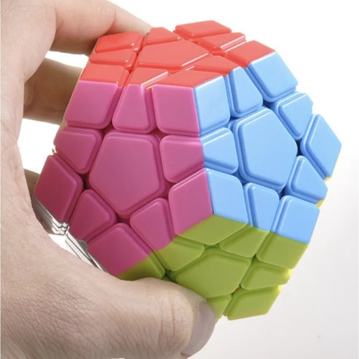 New Rubik S Cube Megaminx Speed Cube Pentagonal Dodecahedron Profession Cube Puzzle Toy Lazada Ph