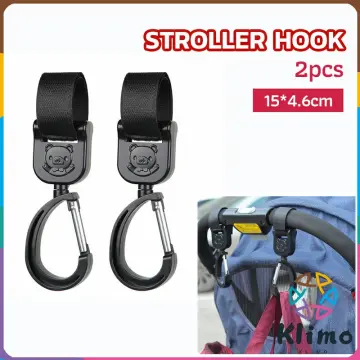 Stroller Shoulder Strap Wheelchair Carriage Bag Carry Strap Hook