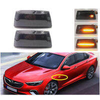 สำหรับ Opel Adam Astra H GTC VXR Corsa D สำหรับ Holden Barina แบบไดนามิกตัวบ่งชี้ด้านข้าง LED Repeater ไฟเลี้ยว Marker Light โคมไฟ