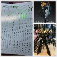 【SALE】 tangticarans1972 D.lbronzing Decal Water Paste RG28สำหรับ RG 1/144 RX-0[N] Unicorn 02 Banshee Norn Final Battle DL144 *