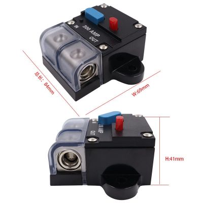 【DT】hot！ 1PCS 50A 60A 80A 100A 150A 200A 250A 300A Circuit Fuse Car Boat Security Accessories
