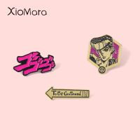 【DT】hot！ “JoJo s Bizarre Adventure”Enamel Pins Custom Brooches Lapel Badges Cartoon Classic Anime Jewelry Gifts for Fans