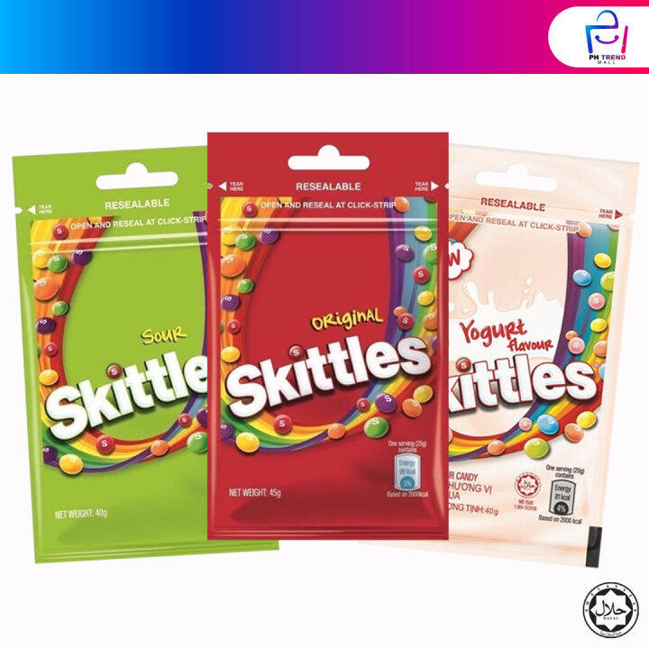 Skittles Fruit Flavour Candies 40g-45g | Lazada