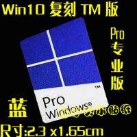 สติกเกอร์ Windows10ขายส่งโน้ตบุ๊คคอมพิวเตอร์เดสก์ท็อปป้าย WIN10 PRO 23X16.5Mm โลโก้10ชิ้น Gratis Ongkir