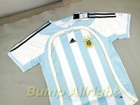 Retro : เสื้อบอลย้อนยุค Vintage ทีมชาติ อาเจตินา Argentina National Home 2006 สุดเเท่ห์ !!