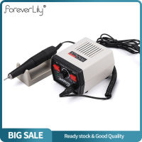 Foreverlily เครื่องที่กรอเล็บไฟฟ้า65W 35000Rpm 204แรงสำหรับทำเล็บมือเล็บเท้าที่ขัดเล็บมืออาชีพอุปกรณ์ขัดด้วยกระดาษทรายบด