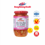 Mắm Tôm Chua Trộn Cà Pháo Sông Hương Foods Hũ 430g - Ăn kèm cơm , bún