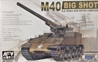 AFV Club 1/35 No35031  โมเดลปืนใหญ่อัตตราจร M40 BIG SHOT