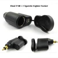 Motorcycle Power Adapter Dual USB Charger Cigarette Lighter Socket For BMW R1200GS Adventure R1250GS LC F850gs F750GS