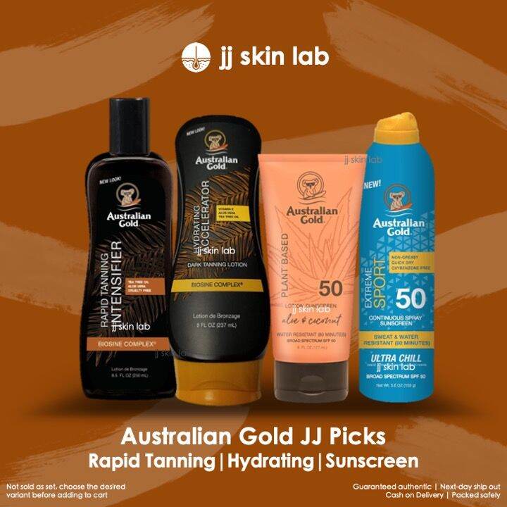 Australian Gold Tanning Intensifier Hydrating Accelerator Plant