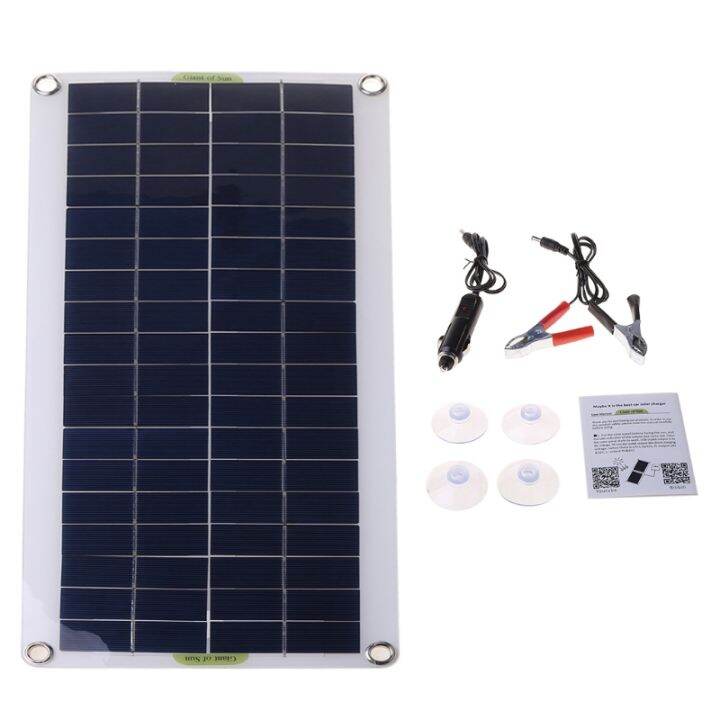 Protable USB Flexible Solar Panel Charger Kit Outdoor Emergency ...