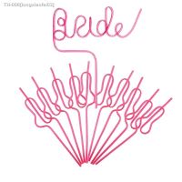 ✹ Wedding/Hen Party Straws Bride To Be Bachelorette Party Team Bride Straw for Hen Night Bachelorette Party Decorations Supplies