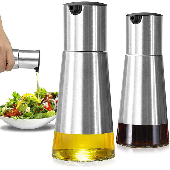 Olive Oil Bottle Dispenser Stainless Steel Olive Oil Dispenser with