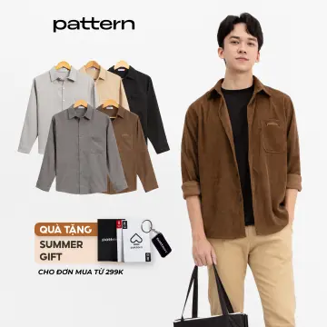 Áo Sơ Mi Nhung TĂM Unisex Form Rộng  Áo sơ mi nam nữ phong cách Ulzzang  Màu kiểu Vintage  Leevin store  HolCim  Kênh Xây Dựng Và Nội Thất