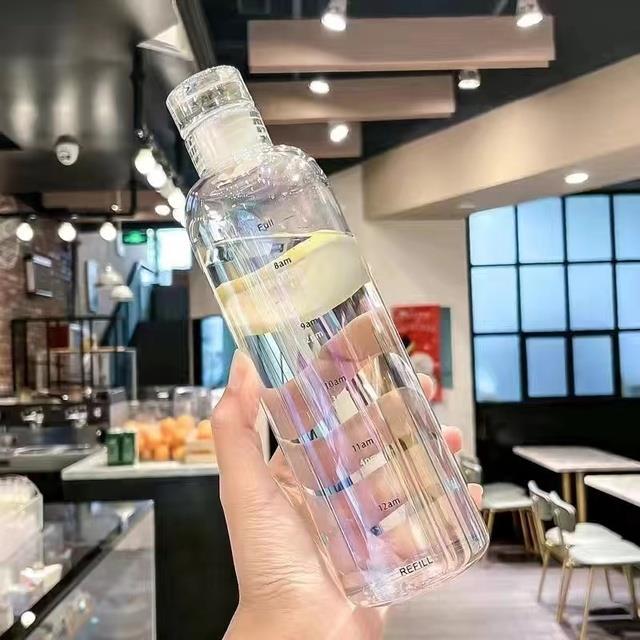 500ml-time-scale-glass-water-bottle-glassware-with-time-marker-cover-for-water-drink-transparent-milk-juice-glass-bottle