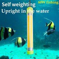 Manual Dimmer 12V COB 60W LED Fishing Undewater Night Fishing Boat Bait Lure untuk Menarik Ikan