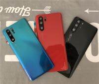 P30pro ปลอกหุ้มด้านหลังเหมาะสำหรับซ่อมฝาครอบหลังกระจก Huawei P30 Pro เคสประตูแบตเตอรี่โทรศัพท์ + กาวโลโก้กล้อง