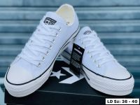 สิ้นค้าเข้าใหม่รองเท้าผ้าใบConverse All Star70White&amp;Black หุ้มข้อ   รองเท้าผ้าใบผู้หญิง&amp;ผู้ชาย ลายสวย สินค้าถ่ายจากของจริง เกรดพรีเมี่ยม สินค้าใหม่ 100%