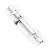 3 / 4 / 5 Inch Door Latch Stainless Steel Thickened Window Security Bolts Sliding Lock Home Hardware with Screws Door Hardware Locks Metal film resist