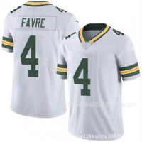 ┅▦▼ NFL Football Jersey Packers 4 White Packers Brett Favre Jersey Dropshipping