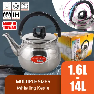 Kttle Stainless Steel Tea Kettle Fast Boiling Water Heater 1.6L