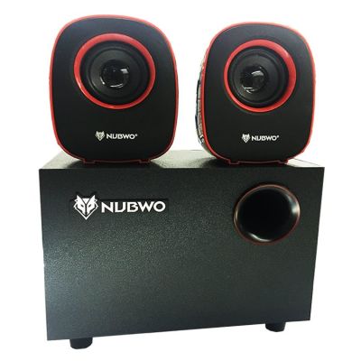 ลำโพง NUBWO USB Speaker 2.1 Mean Machine NS-030