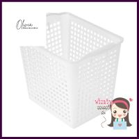 ตะแกรงใส่ของเหลี่ยมสูง เล็ก INSPACE KECH 5187 สีขาวKITCHEN GRATE SQUARE INSPACE KECH 5187 WHITE **คุ้มที่สุดแล้วจ้า**