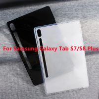 For Samsung Galaxy Tab S7/S8 Plus Fe Case SM-T970 T975 T730 T733 X800 X806 Cover Anti Skid Soft Silicon TPU Protection Shell