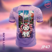 2023 newlocteez jp47ญี่ปุ่น pinku fluffy Edition Okami 150gsm รอบคอ