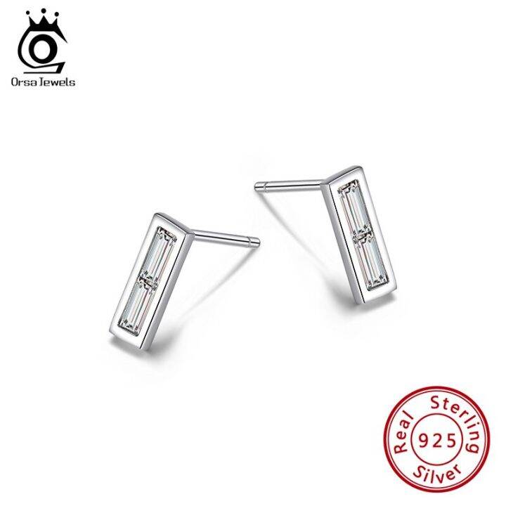 orsa-jewels-925เงินสเตอร์ลิงแท้-aaaa-รูปทรงสี่เหลี่ยมมุมฉากอารมณ์ต่างหูเพทายสำหรับ-se322เครื่องประดับแฟชั่นสำหรับผู้หญิง