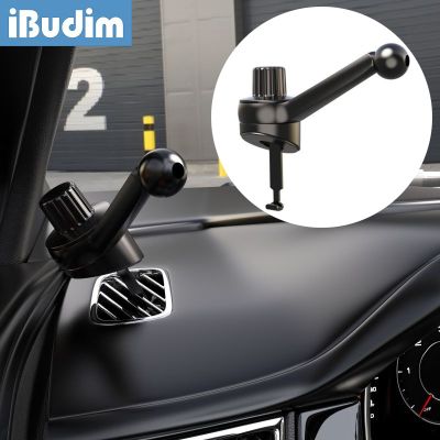 iBudim 17mm Ball Head for Car Air Vent Clip Mount Universal Car Outlet Mobile Phone Stand Magnetic Car Cell Phone Bracket Clamp