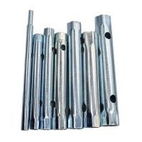 7 Buah/Set Perak Tubular Kotak Kunci Pas Set 6Mm-16 Mm Tabung Kunci Pas Kunci Metric Socket Set Perbaikan Tangan alat