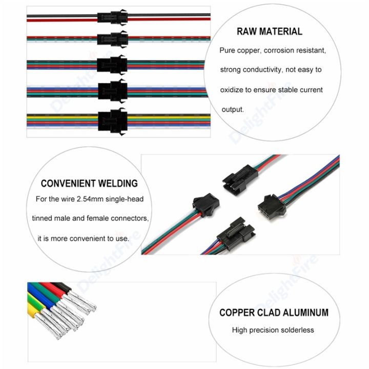 yf-2-3-4-5-6pin-22-20awg-sm-jst-led-connector-cable-2-pin-strip-wire-connectors-for-rgb-ws2812b-pixel-light-module-solar-panel