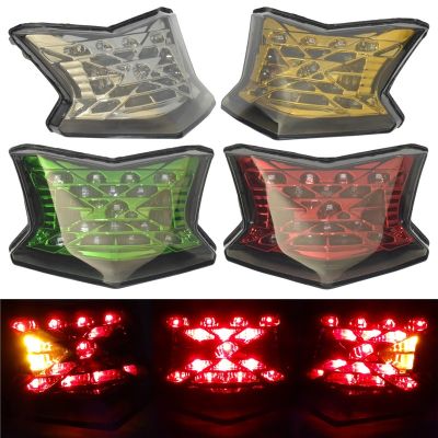 สัญญาณไฟเลี้ยวเบรคท้ายไฟท้าย Led แบบบูรณาการสำหรับ KAWASAKI Z 900 ZR900 Z900 ABS 2017 2018 2019 2020