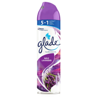 SuperSale63 เกลด 320 มล. Glade ผลิตภัณฑ์ปรับอากาศ ดูแลกลิ่นให้หอมในสภาพแวดล้อม เกลดสเปรย์กลิ่นไวลด์ลาเวนเดอร์ 320 มล.