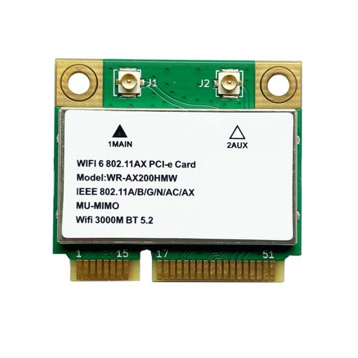 AX200HMW AX200 2974M WIFI6 Module Dual Band MINI PCIE 802.11Ax 160Mhz Wireless Network Card WIFI