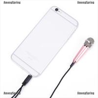 AmongSpring♬ 2017 Hot Mini Karaoke Condenser Microphone for Phone Computer Mini Phone Microphone