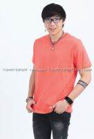 t-shirt export เสื้อยืดแฟชั่น T-Shirt ผู้ชาย คอกลม (สีโอลด์โรส)