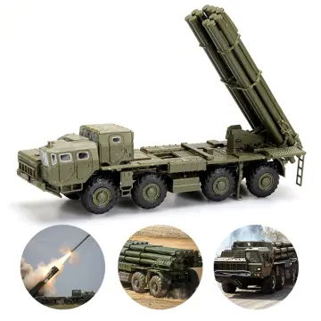 1/72 Russian S-300 Missile Launcher Vehicle 4D PVC Plastic Military  Collection