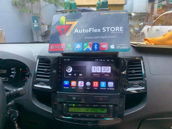 ASTRAL CARPLAY PREMIUM 2GB+32GB TOYOTA FORTUNER ANDROID HEAD UNIT 2006 ...