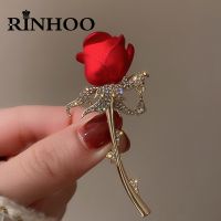 【YF】 Rinhoo Rhinestone Brooches for Bouquet Lapel Pins Wedding Badge Jewelry